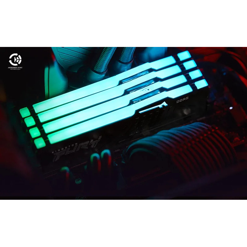 Kingston FURY White RGB 32G (2 - 64Gb Ddr5 6000Mhz Cl30 2X32Gb Desktop reseña y precio